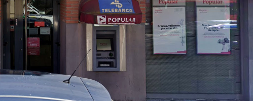 Bancos y cajeros automáticos en Cobo Calleja